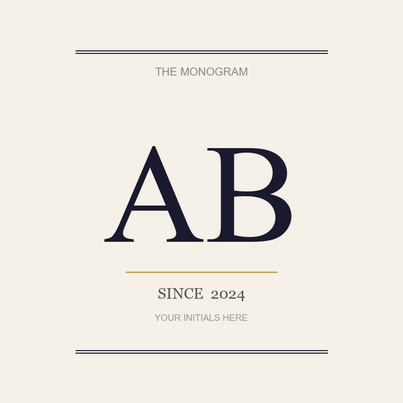 Monogram Classic
