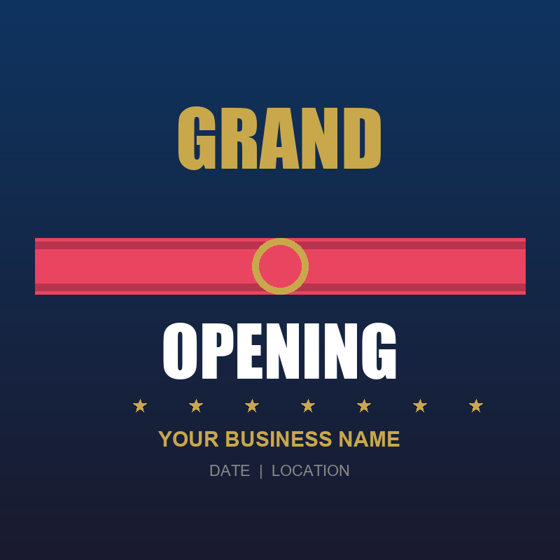 Grand Opening
