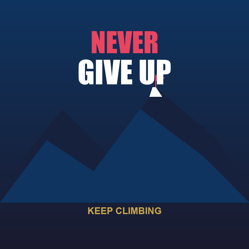 Never Give Up